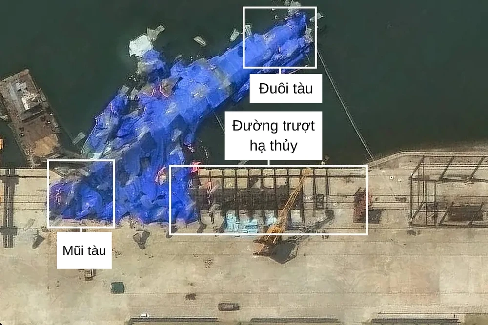 hạ thuỷ tàu chiến Triều Tiên