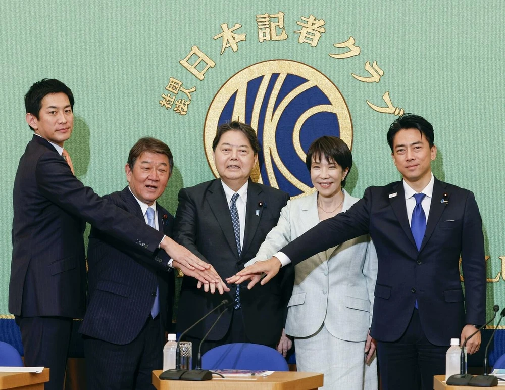 lãnh đạo đảng cầm quyền Nhật.jpg