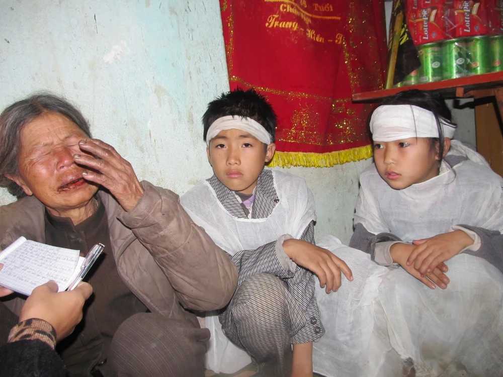 Thảm cảnh gia đình nghèo ngày áp Tết ảnh 1