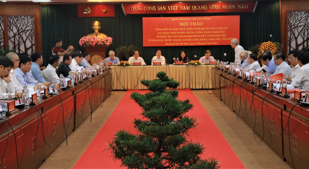 Toàn cảnh hội thảo. Ảnh: VÕ THƠ