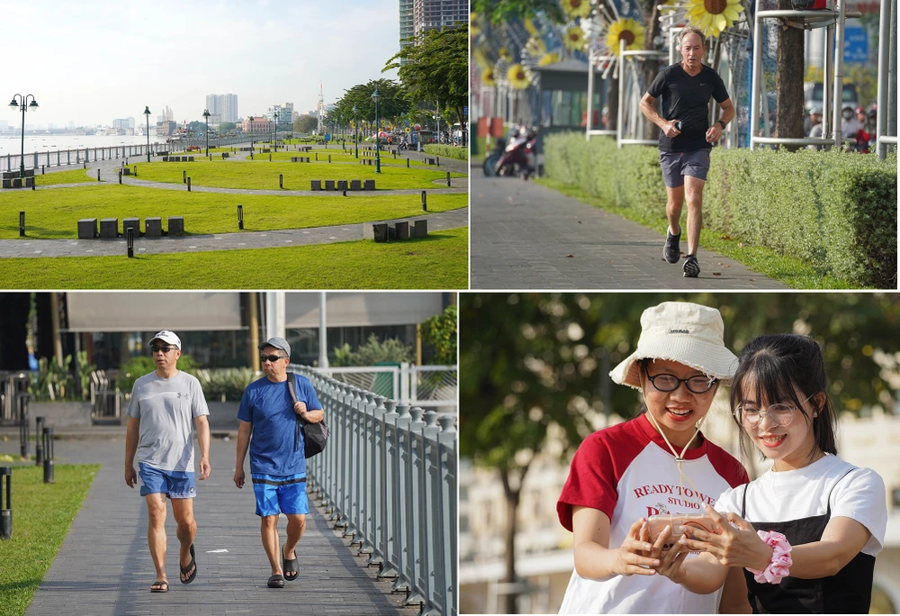 Toàn cảnh khu vực sắp khởi công cầu đi bộ qua sông Sài Gòn trị giá gần 1.000 tỷ