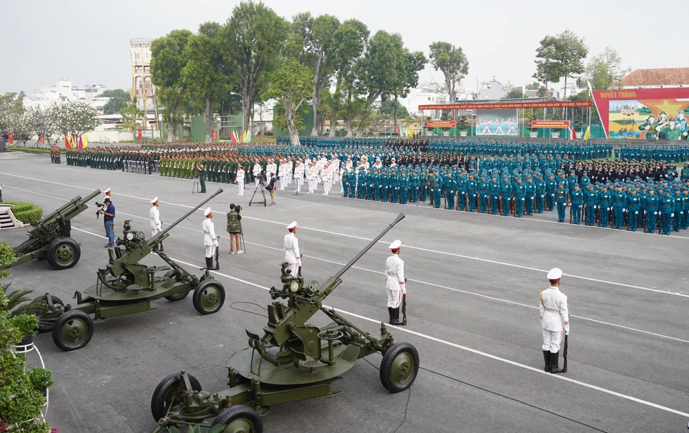 TP.HCM: Hơn 3.000 chiến sĩ tham gia tổng duyệt lễ ra quân huấn luyện năm 2025