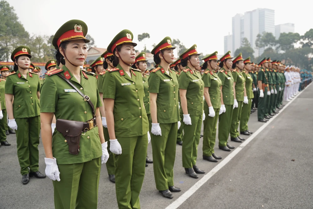 TP.HCM: Hơn 3.000 chiến sĩ tham gia tổng duyệt lễ ra quân huấn luyện năm 2025