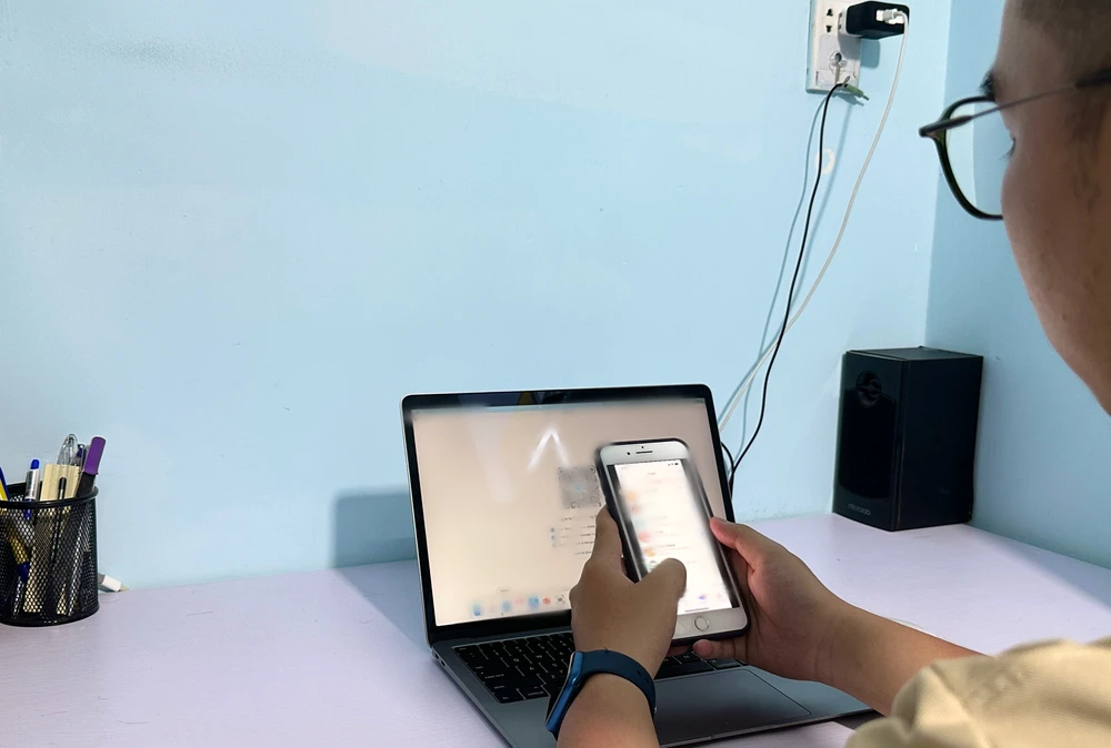 Thủ đoạn phạm tội mới qua hình thức dịch vụ hẹn hò online thông qua ứng dụng Telegram. Ảnh: TRẦN MINH