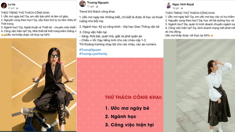 thử thách công khai