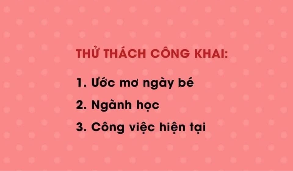 thử thách công khai