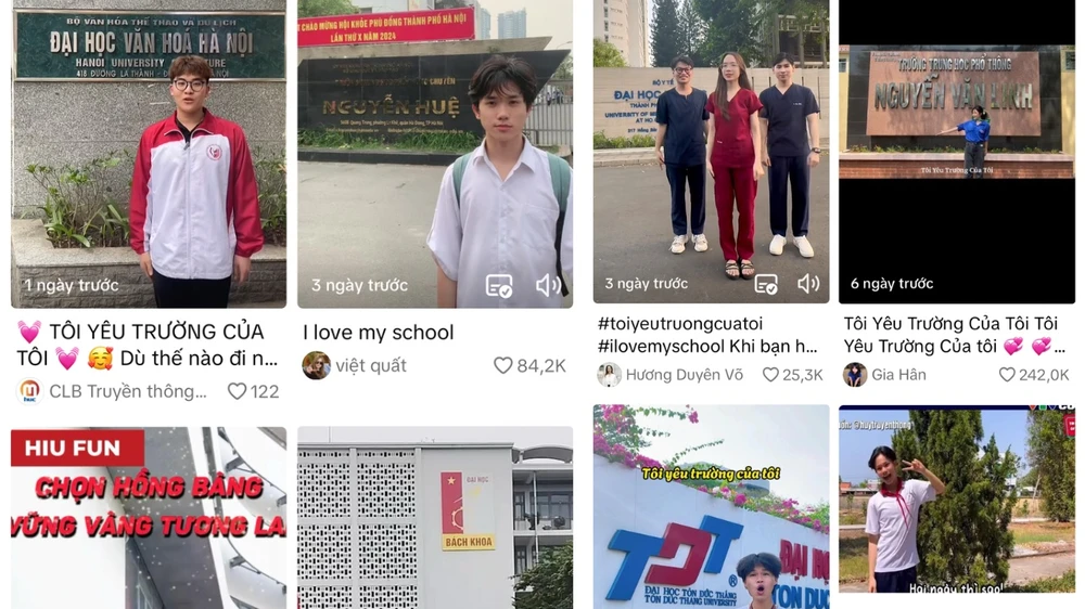 tôi yêu trường của tôi