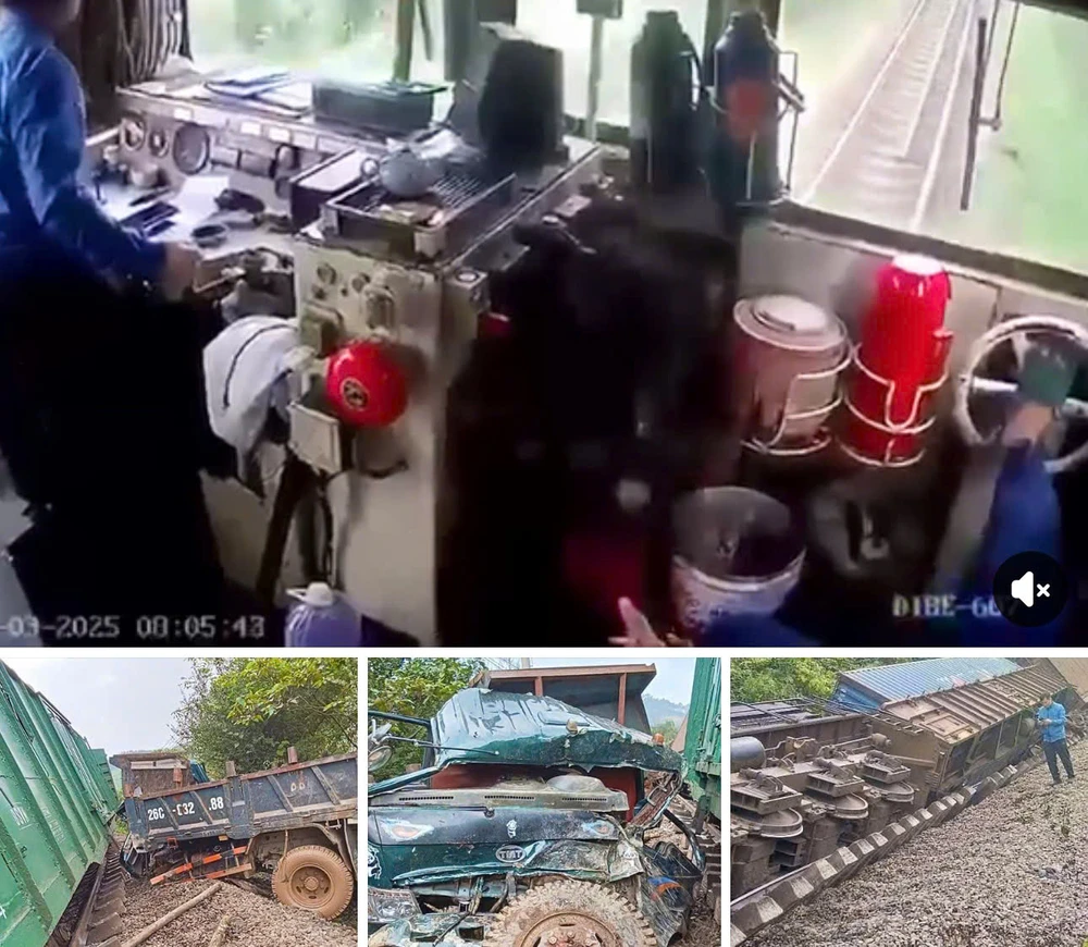 tàu hỏa trật bánh