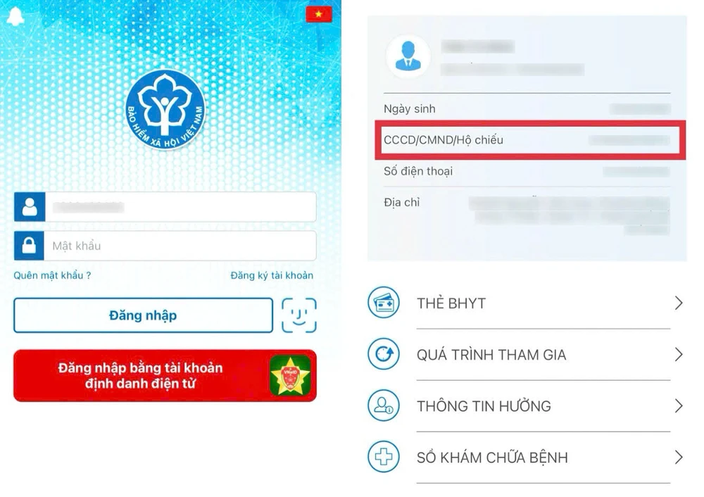 Cập nhật CCCC trên VssID