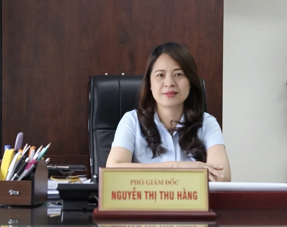 Bà Nguyễn Thị Thu Hằng, Phó Giám đốc BHXH TP.HCM