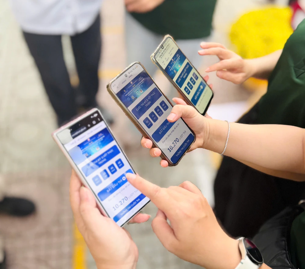 Cuộc thi được thiết kế hoàn toàn trực tuyến với giao diện thân thiện, dễ sử dụng, tối ưu cho cả máy tính để bàn, laptop và điện thoại thông minh. Ảnh: TRẦN MINH