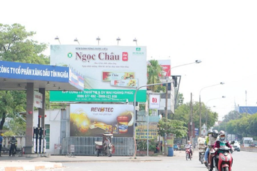 Khu đất "vàng" ngã tư Tân Phong thuộc phường Trảng Dài. Ảnh: AX.