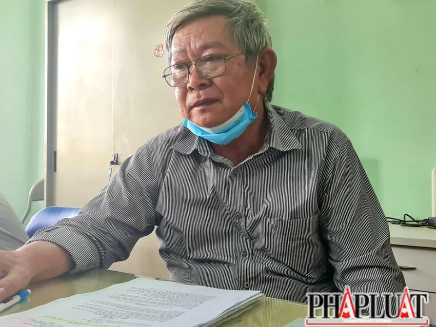 Ông Phan Văn Thành, Chủ tịch Hội đồng quản trị, Giám đốc HTX Gò Me cho rằng kết luận Thanh tra tỉnh Đồng Nai chưa đúng. Ảnh: VH.