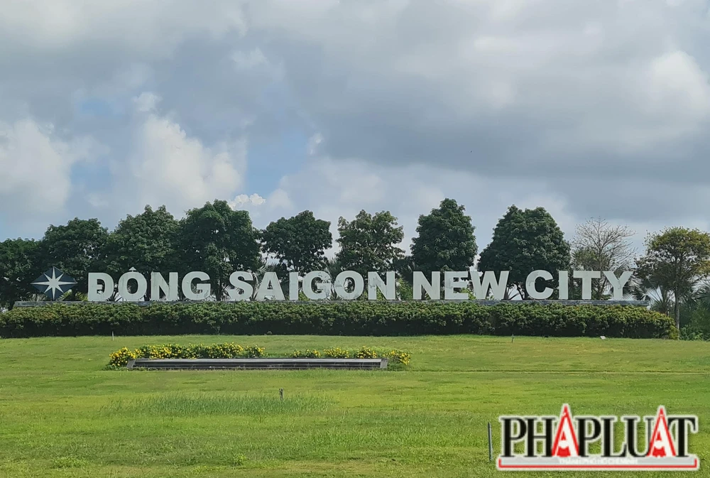 Khu dự án sai phạm của Công ty cổ phần Đầu tư Nhơn Trạch. Ảnh: VH