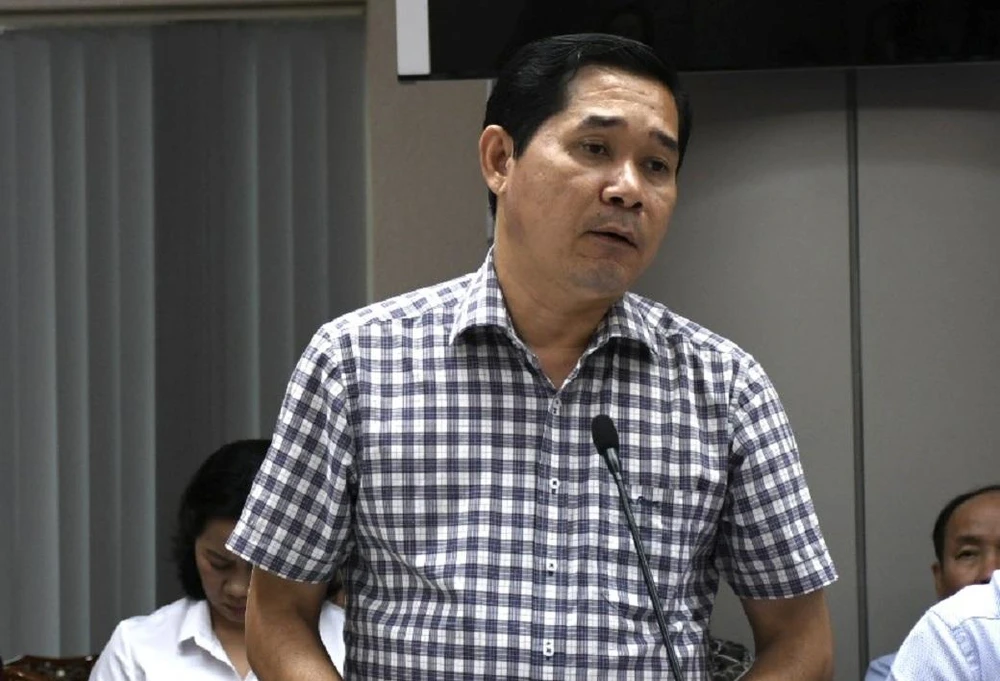 Ông Trần Quang Tú - giám đốc Sở Nội vụ Đồng Nai. Ảnh: VH.