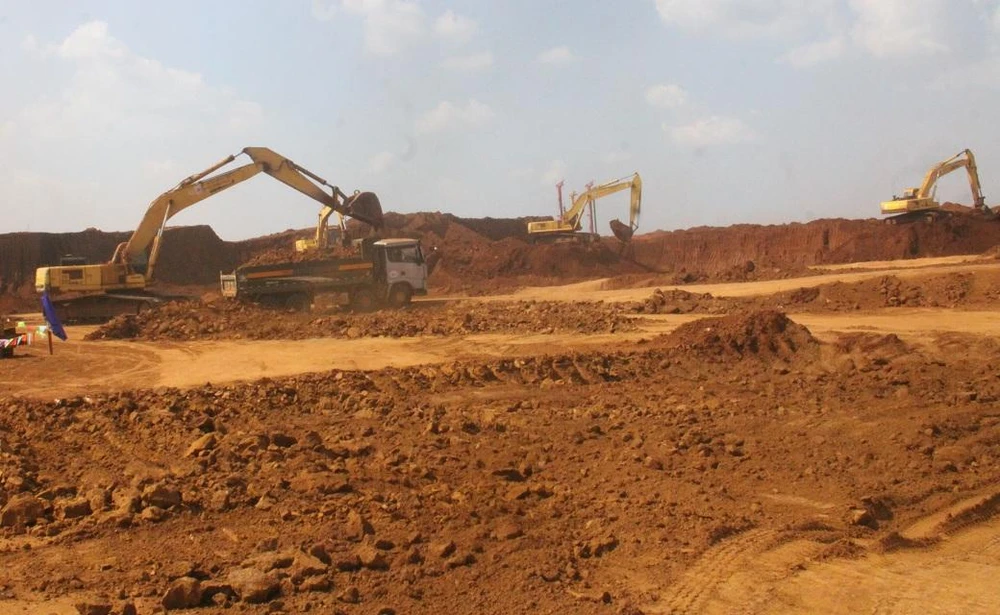 Đối với giai đoạn 1 của dự án sân bay Long Thành, hiện diện tích đất chưa được bàn giao còn khoảng 123ha.Ảnh: VH.