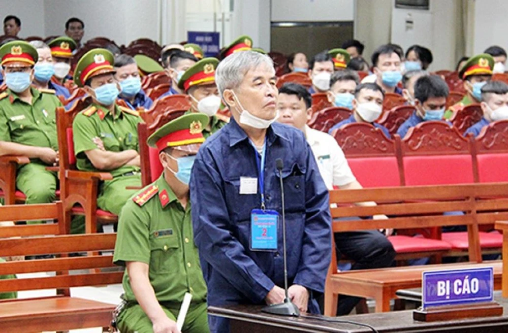 Bị cáo Phan Thanh Hữu. Ảnh: VŨ HỘI