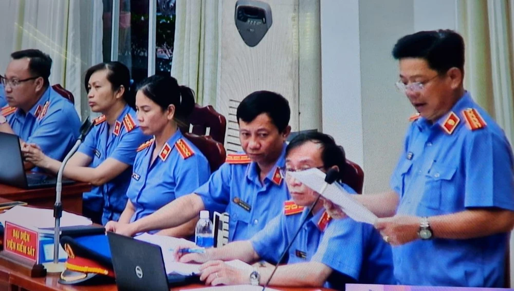 VKS nêu quan điểm luận tội VKS nêu quan điểm luận tội