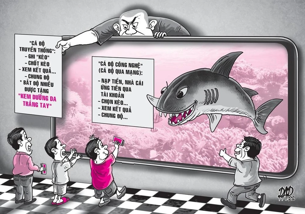 Hoạt động cá độ bóng đá đang diễn ra hết sức phức tạp. Hoạt động cá độ bóng đá đang diễn ra hết sức phức tạp.