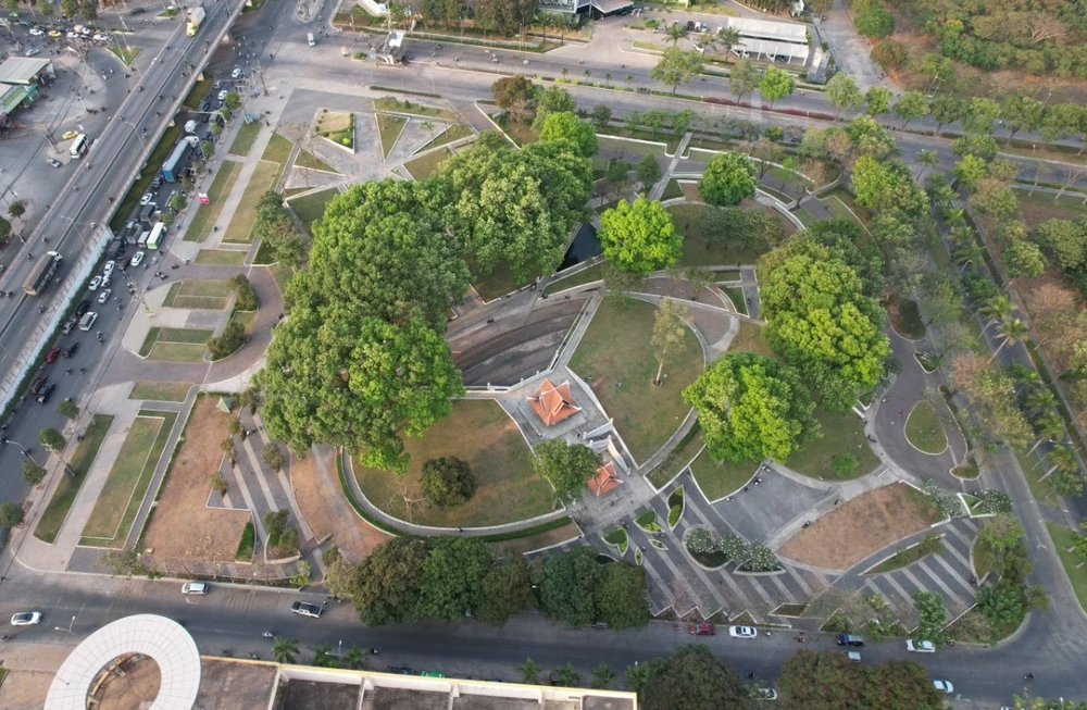 Toàn cảnh Công viên Amata ở TP Biên Hòa.