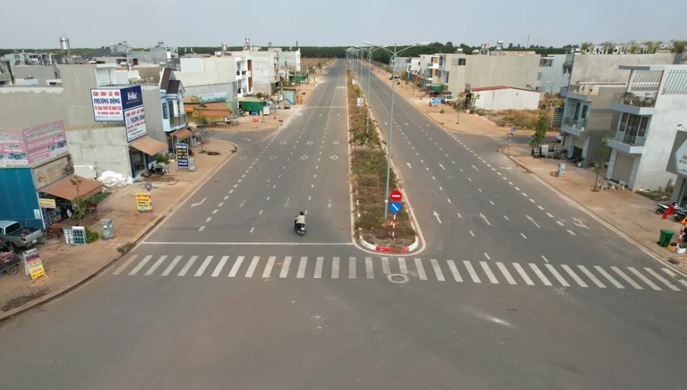 Khu tái định cư Lộc An - Bình Sơn được chia thành ba phân khu với 12 khu.