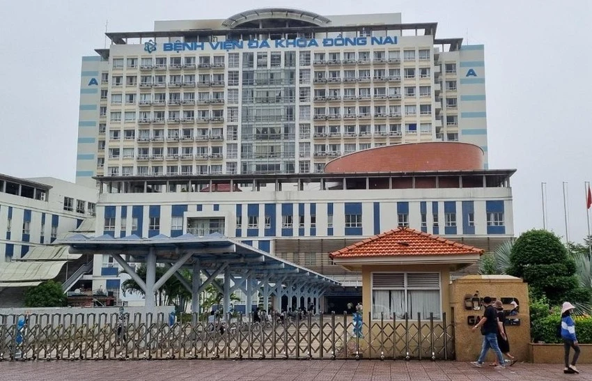 Bệnh viện Đa khoa Đồng Nai có những sai phạm trong đấu thầu liên quan đến công ty AIC. Ảnh: VH.