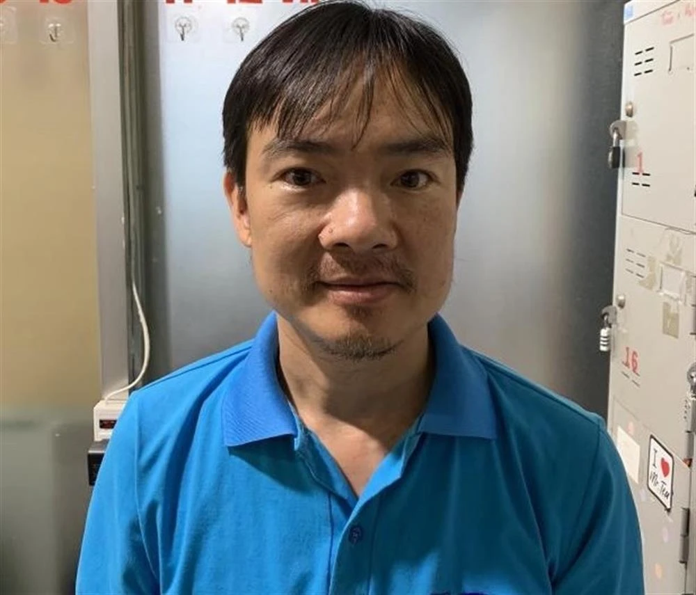 Bị can Hồ Đình Thái Hòa Giám đốc Trung tâm dạy nghề lái xe Sài Gòn. Ảnh: BCA. Bị can Hồ Đình Thái Hòa Giám đốc Trung tâm dạy nghề lái xe Sài Gòn. Ảnh: BCA.