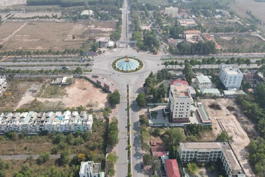 Mục tiêu phấn đấu đến năm 2030 sẽ thành lập TP Nhơn Trạch đạt các tiêu chí cơ bản của một đô thị loại II. Ảnh: CTTĐN.