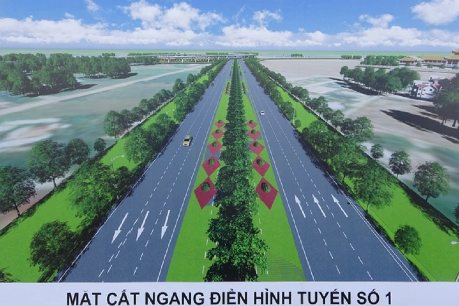 Mô phỏng tuyến số 1 kết nối sân bay Long Thành.