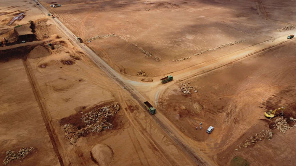 Tỉnh Đồng Nai bàn giao mặt bằng để xây sân bay Long Thành có tổng diện tích thu hồi hơn 5.300 ha. Ảnh: VH.