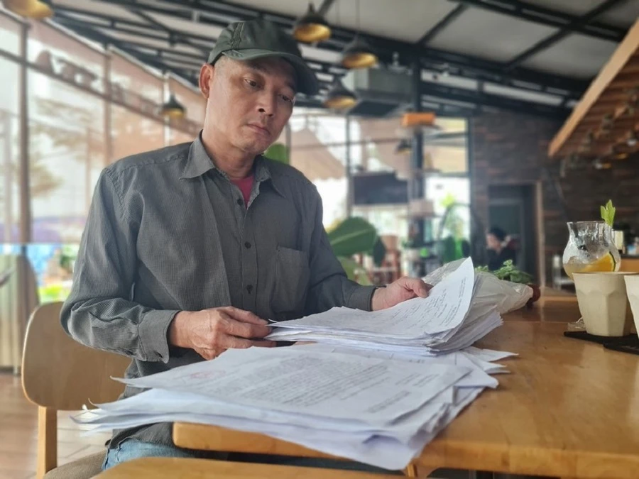 Bị can Trần Minh Đức mệt mỏi với vụ án kéo dài gần 5 năm qua. Ảnh: VH