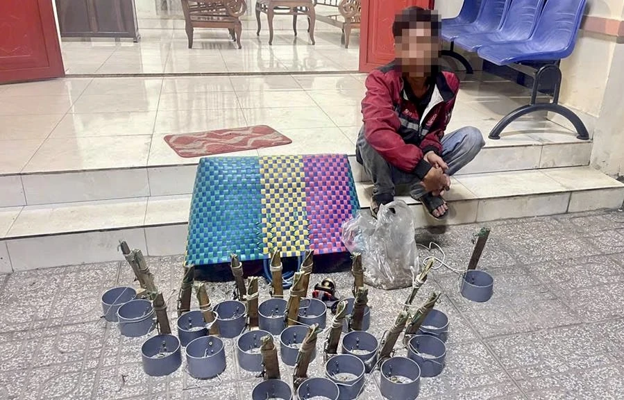 Bắt được 'mèo tặc' trong đêm