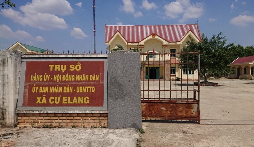 UBND xã Cư Elang. Ảnh: VL