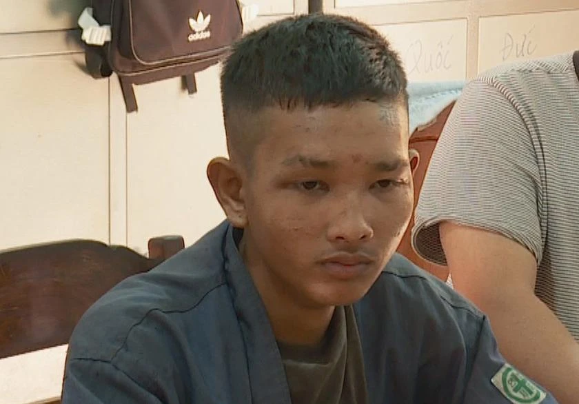 Y Wiêt Kbuôr tại cơ quan điều tra. Ảnh: CACC Y Wiêt Kbuôr tại cơ quan điều tra. Ảnh: CACC