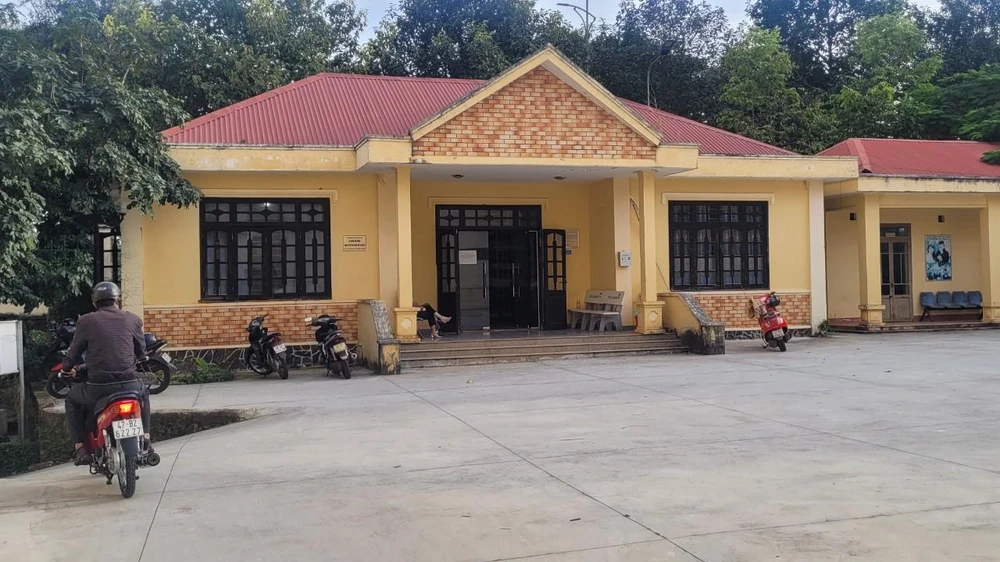 Chi nhánh Văn phòng đăng ký đất đai TP Gia Nghĩa. Ảnh: VL