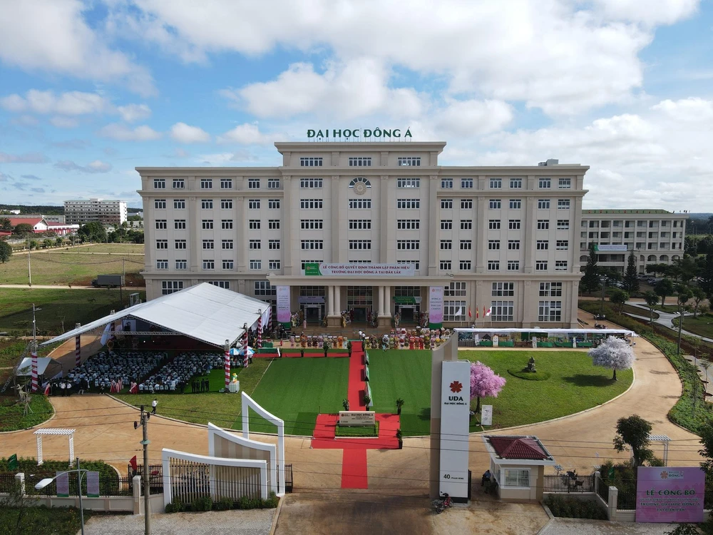 Phân hiệu ĐH Đông Á tại Đắk Lắk. Ảnh: HT