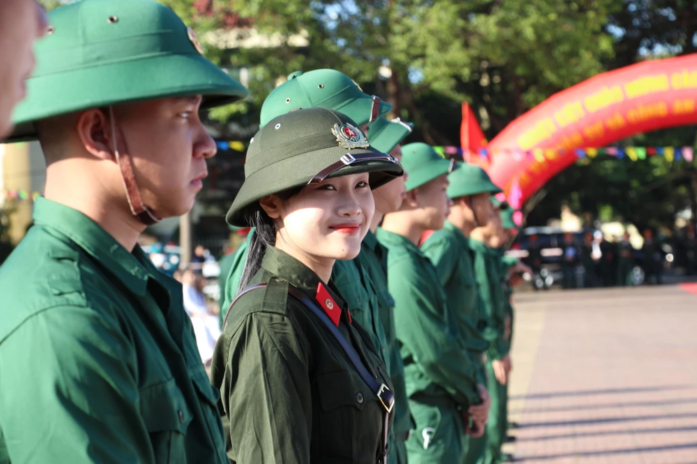 Nữ tân binh Hoàng Hoài Ly. Ảnh: QA Nữ tân binh Hoàng Hoài Ly. Ảnh: QA