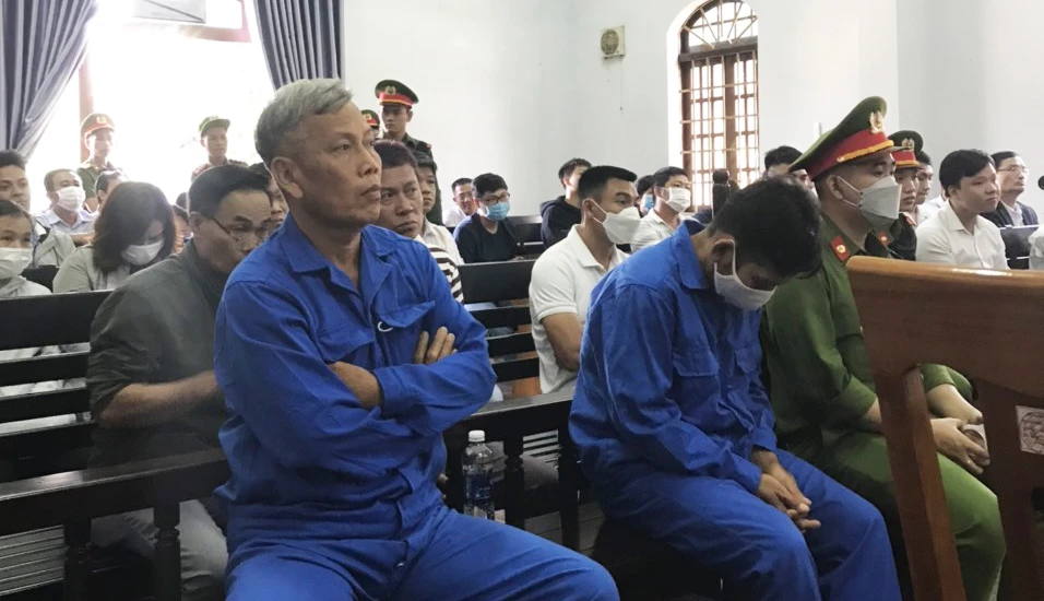 Trịnh Sướng tại phiên xét xử phúc thẩm. Ảnh: AH