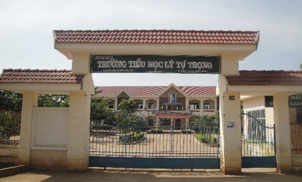Trường tiểu học Lý Tự Trọng. Ảnh: AX