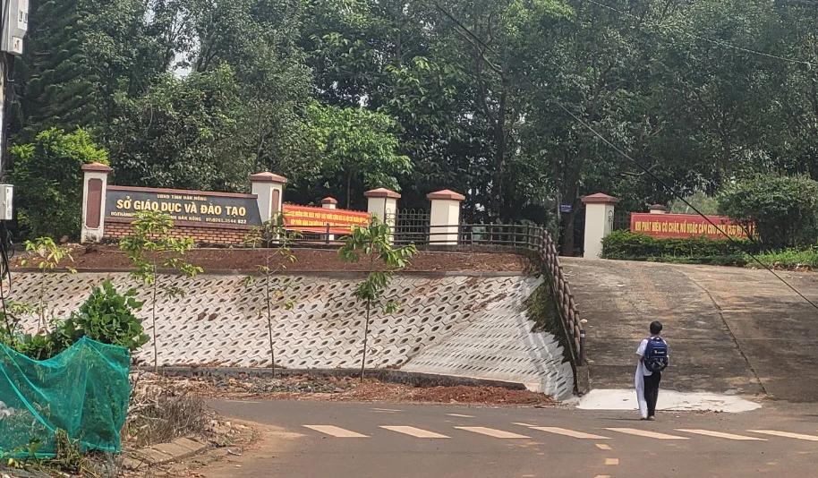 Sở GD&amp;ĐT tỉnh Đắk Nông. Ảnh: VŨ LONG