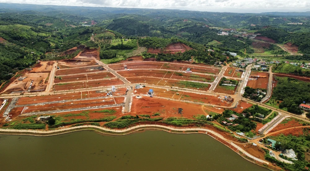 Khu dân cư ở TP Gia Nghĩa (Đắk Nông). Ảnh: TNT