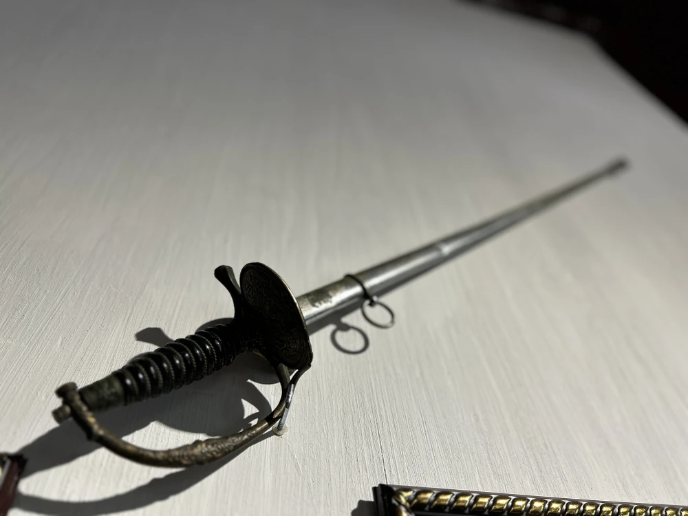 Gươm của vua Bảo Đại. Ảnh: VŨ LONG