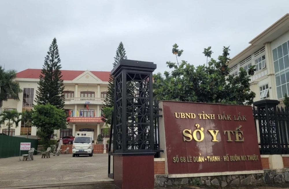 Sở Y tế Đắk Lắk. Ảnh: VŨ LONG