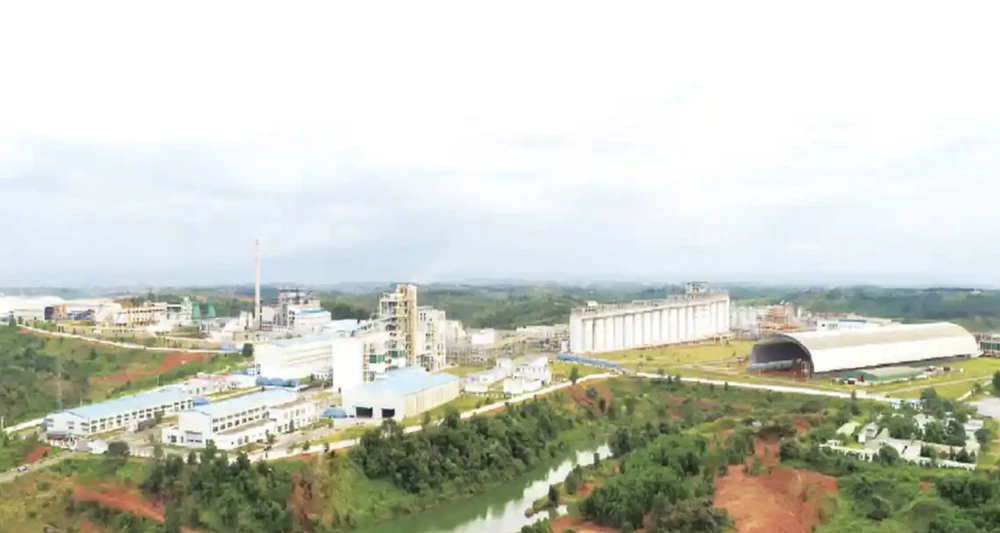 Nhà máy Alumin Nhân Cơ. Ảnh: LP
