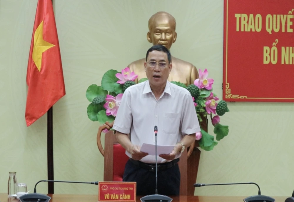 Ông Võ Văn Cảnh. Ảnh: daklak.gov.vn