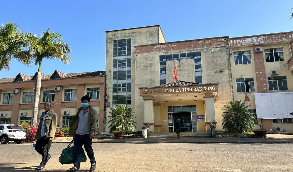 BV đa khoa tỉnh Đắk Nông. Ảnh: VŨ LONG