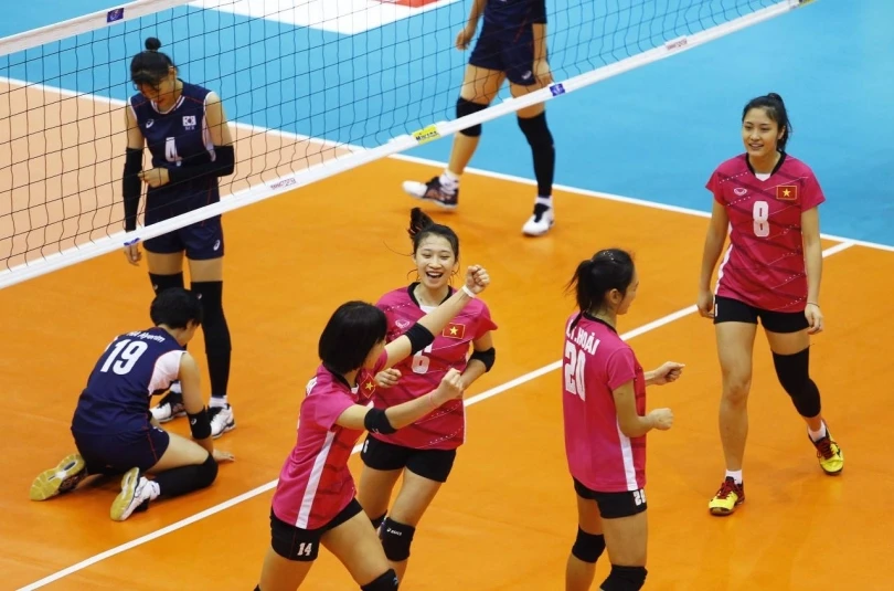 Tuyển U-19 nữ Việt Nam trận đánh bại U-19 Hàn Quốc 3-1.