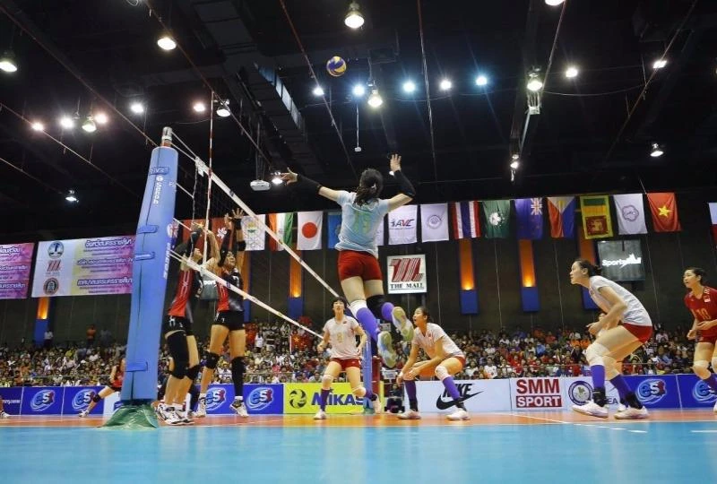 Trận chung kết diễn ra rất căng qua năm set đấu