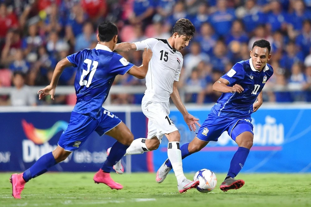 Thái Lan nuôi mục tiêu thắng Iraq nhưng thua đến 0-4