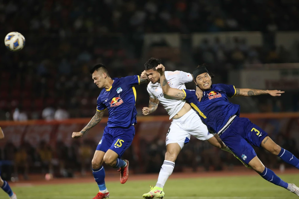 Sau lượt trận đầu, HA Gia Lai tạm nằm ở đáy bảng H. Ảnh: A.PHƯƠNG